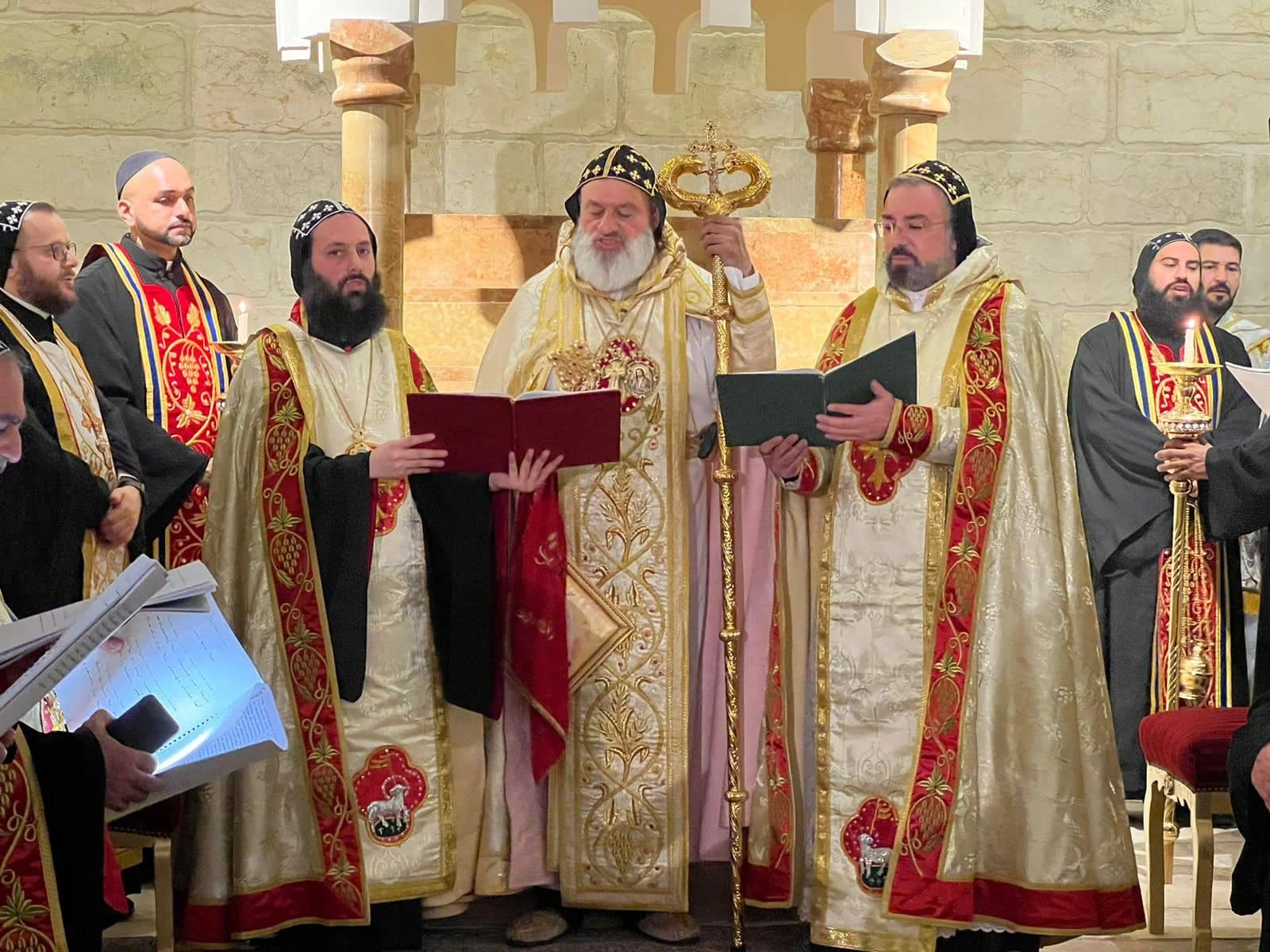 His Holiness Patriarch Mor Ignatius Aphrem II Consecrates the Upper Room of Zion Church at St. Mark Monastery in Jerusalem
