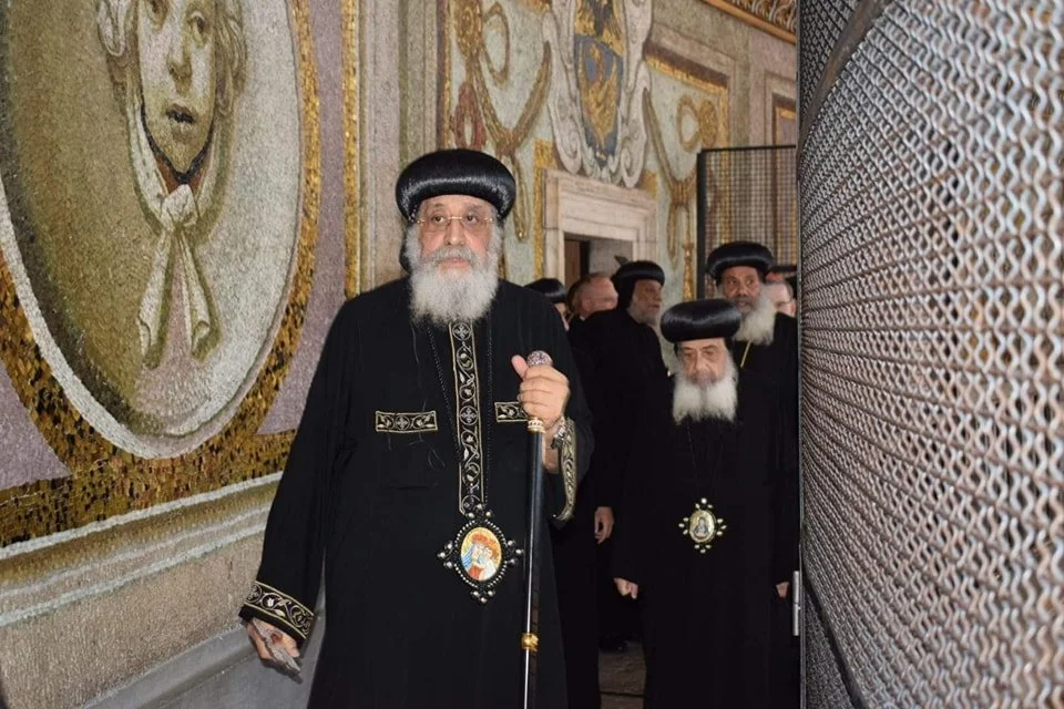 نشاط مكثّف لقداسة البابا تواضروس الثاني لدى وصوله إلى الڤاتيكان