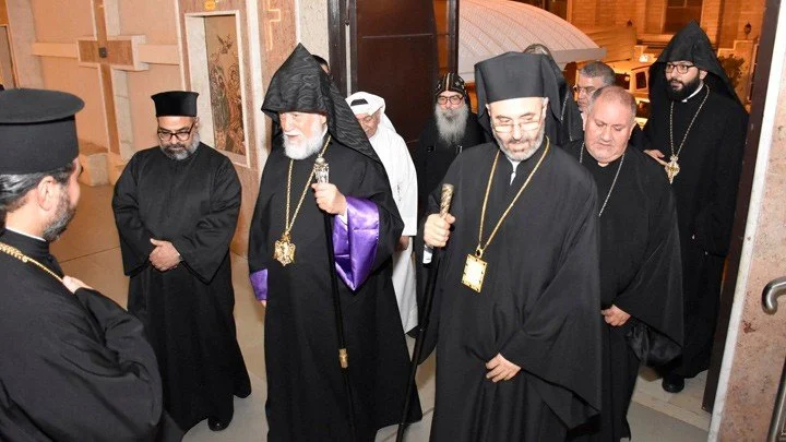 كنائس الكويت استقبلت قداسة الكاثوليكوس آرام الأوّل