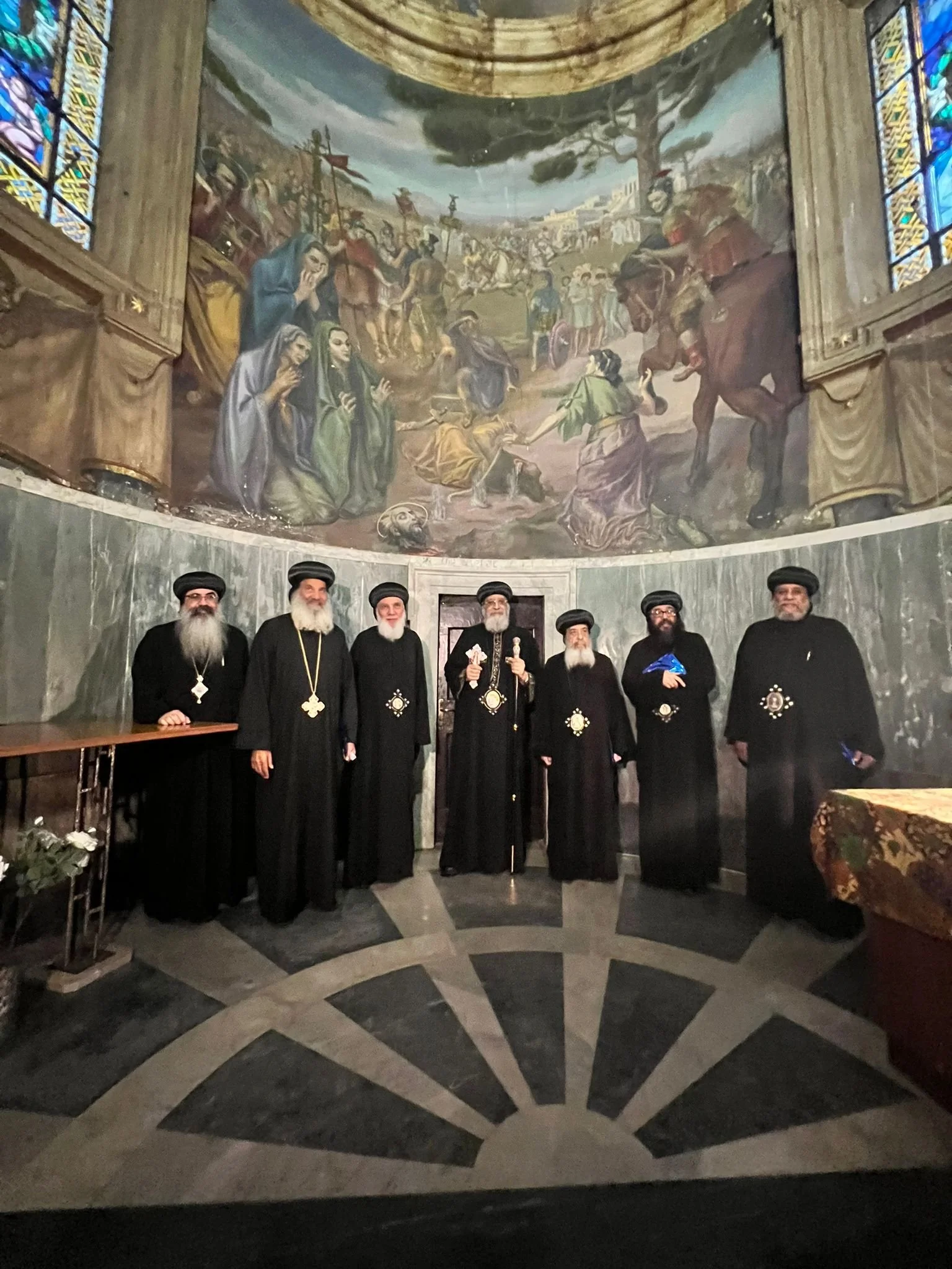 قداسة البابا تواضروس الثاني يزور ديري الثلاثة ينابيع وأخوات يسوع الصغيرات