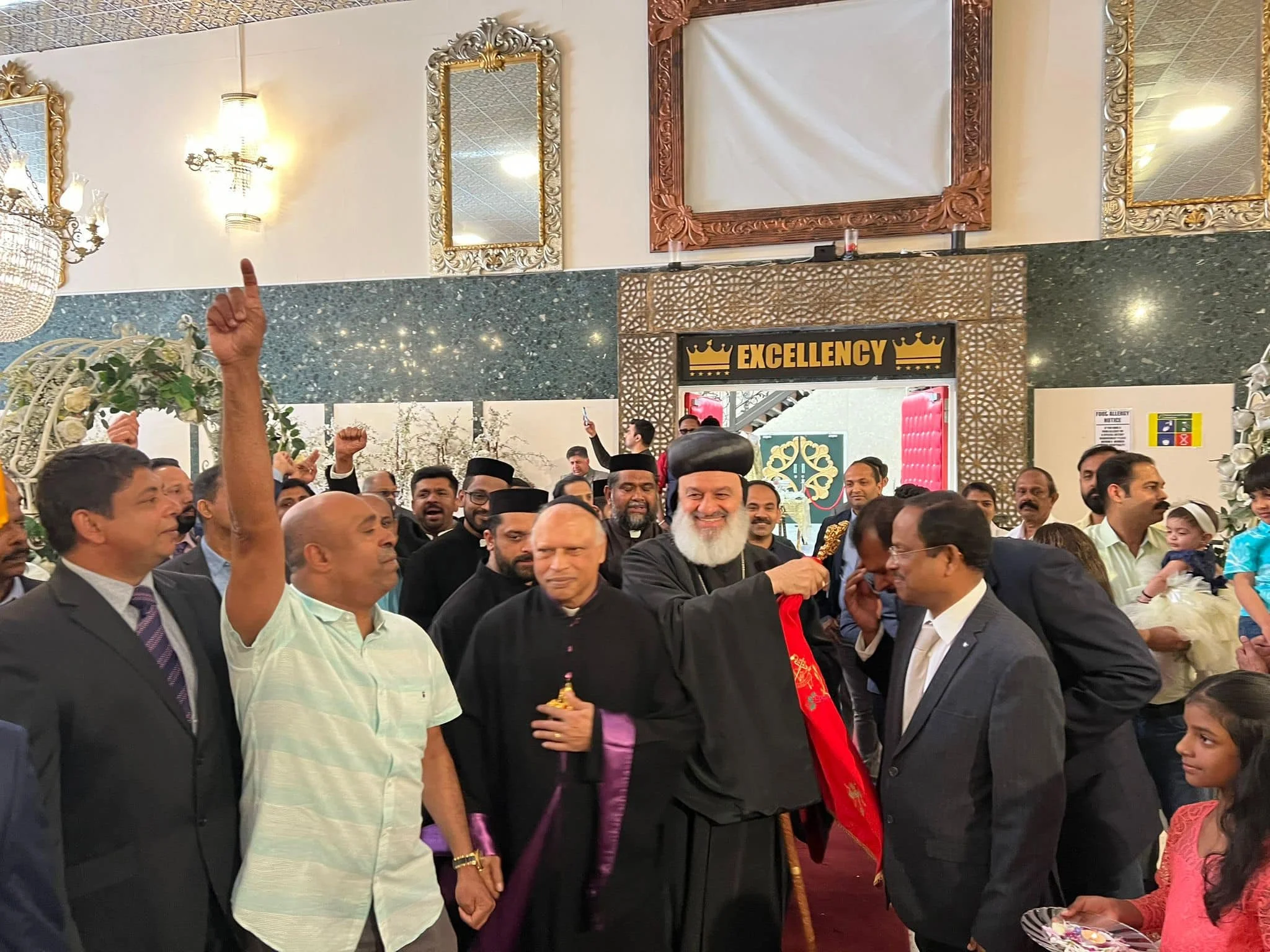An Official Reception Held in Honor of His Holiness Patriarch Mor Ignatius Aphrem II in Manchester