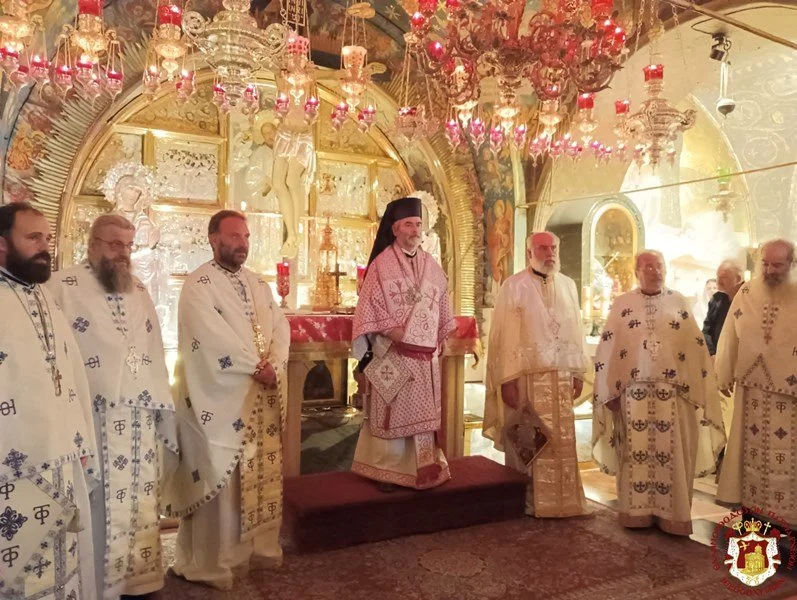 The Feast of the Apparent Sign Of The Cross in Heaven at the Greek Orthodox Patriarchate of Jerusalem