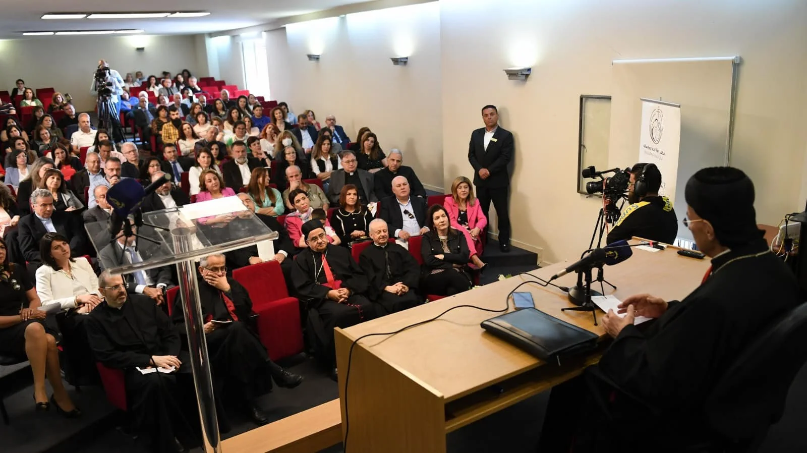 غبطة البطريرك الكردينال مار بشارة بطرس الرَّاعي يحضر احتفال مكتب راعوية الزواج والعائلة في الدائرة البطريركية المارونيّة بالتعاون مع معهد العائلة في جامعة الحكمة، لبنان