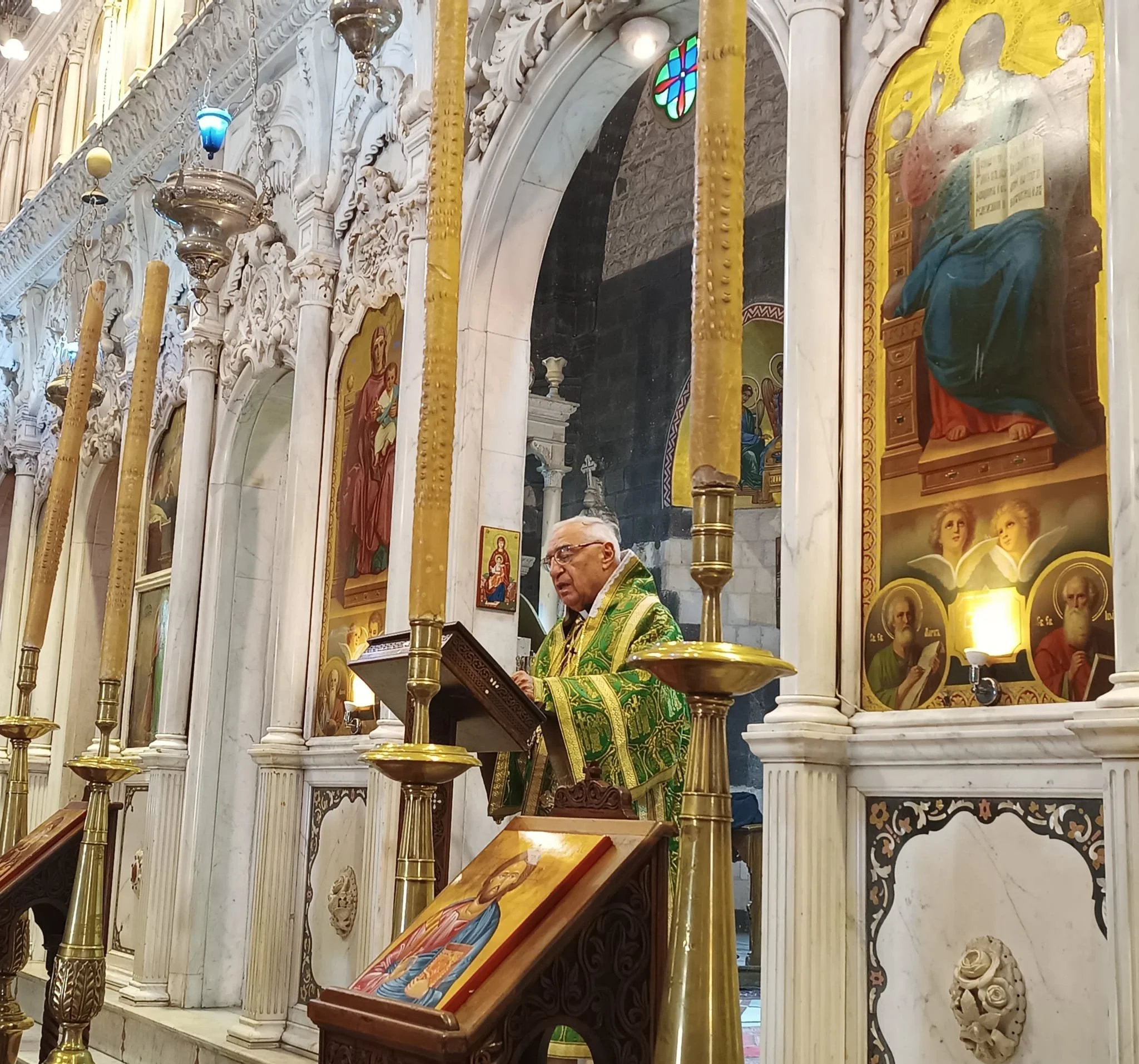 عظة غبطة البطريرك يوسف العبسي في عيد العنصرة 2023