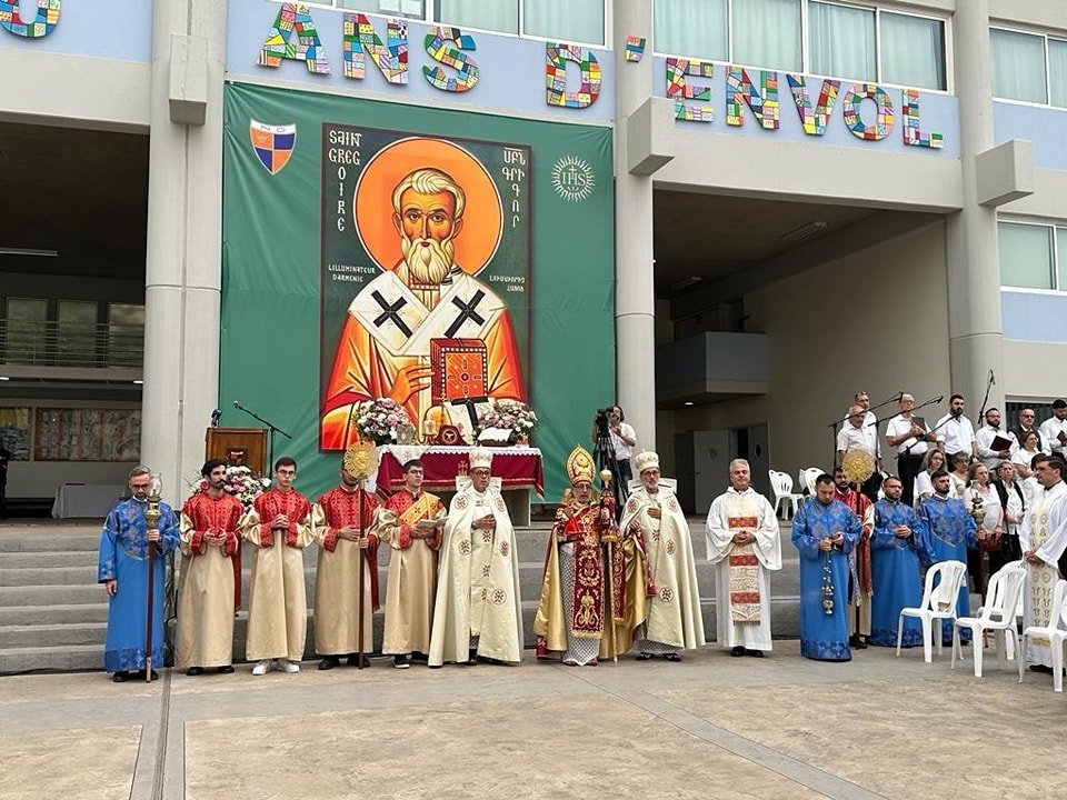 عظة غبطة البطريرك روفائيل بيدروس الحادي والعشرون ميناسيان لمناسبة مرور ١٠٠ عام عل تأسيس مدرسة القدّيس غريغوريوس في الأشرفيّة، لبنان