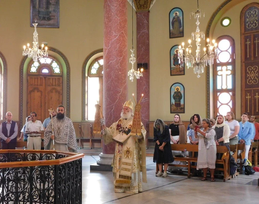 غبطة البابا ثيودروس الثاني يستقبل مجموعة شباب وشابات من الولايات المتّحدة