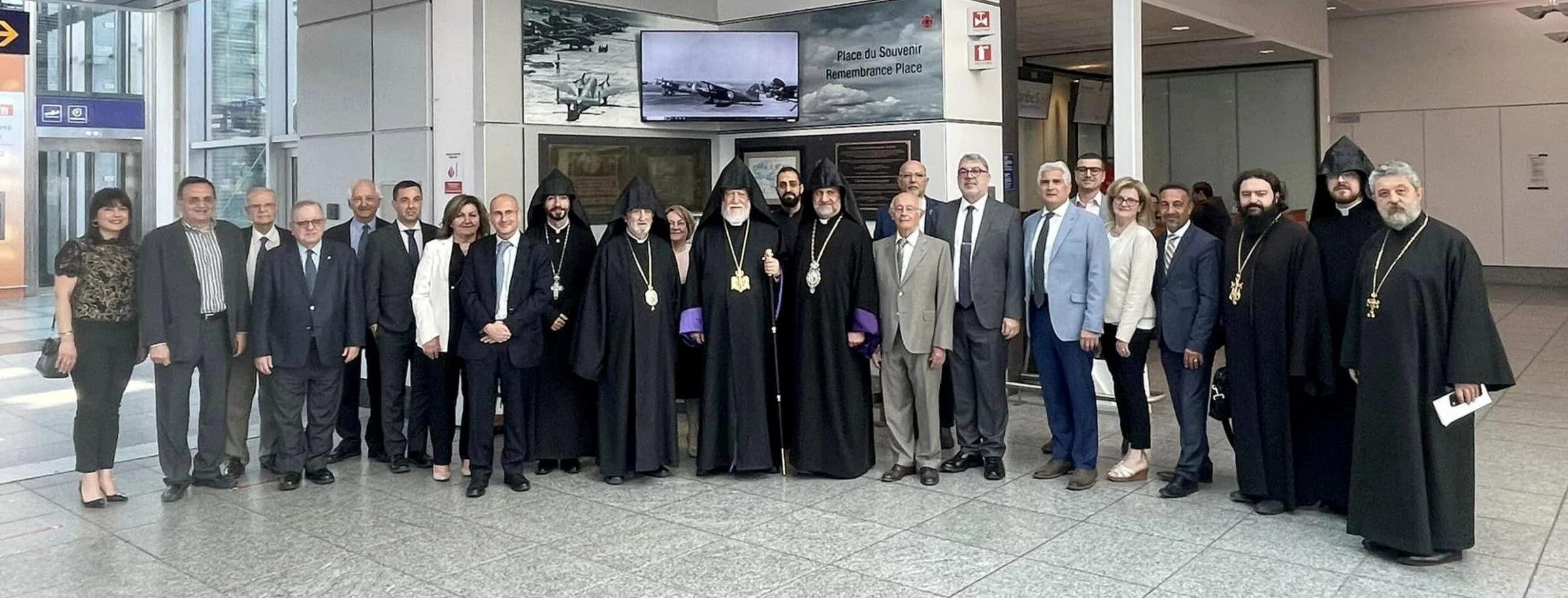 His Holiness Catholicos Aram I Arrives in Canada