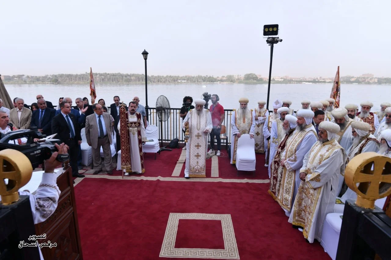 His Holiness Pope Tawadros II Prays the Holy Liturgy of the Feast of “Christ’s Entry into the Land of Egypt” at the Virgin Mary’s Church, Maadi, Egypt