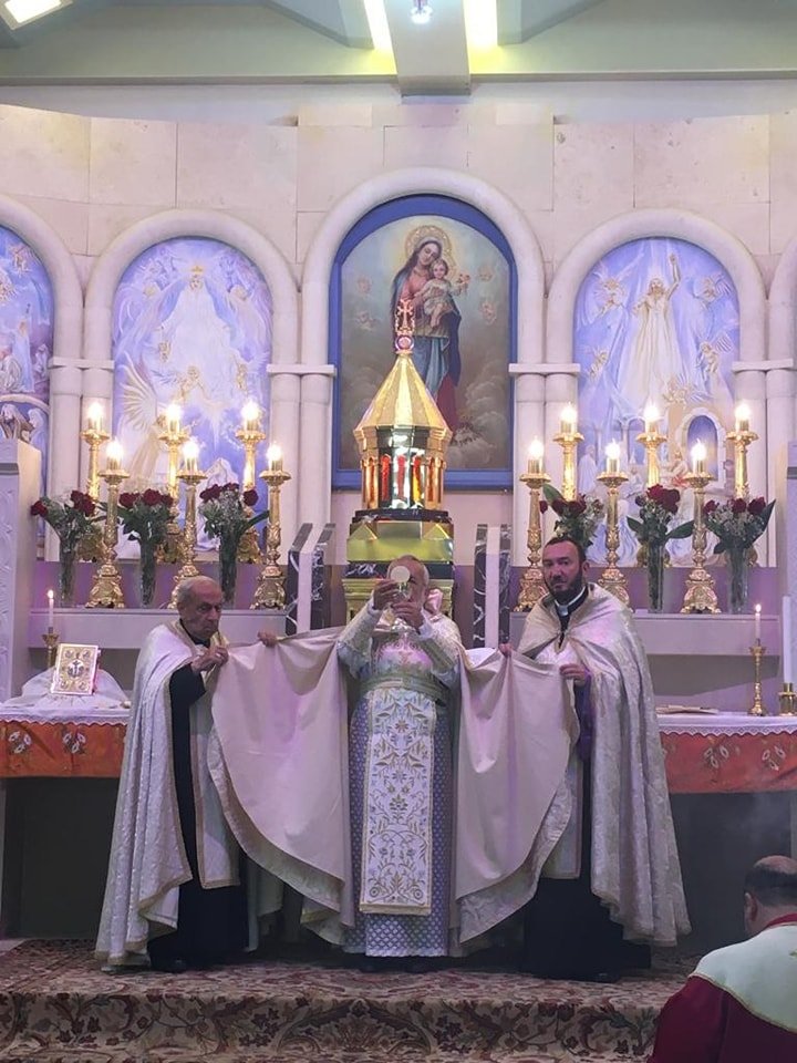 غبطة البطريرك روفائيل بيدروس الحادي والعشرون ميناسيان يترأّس قداسًا إحتفاليًّا