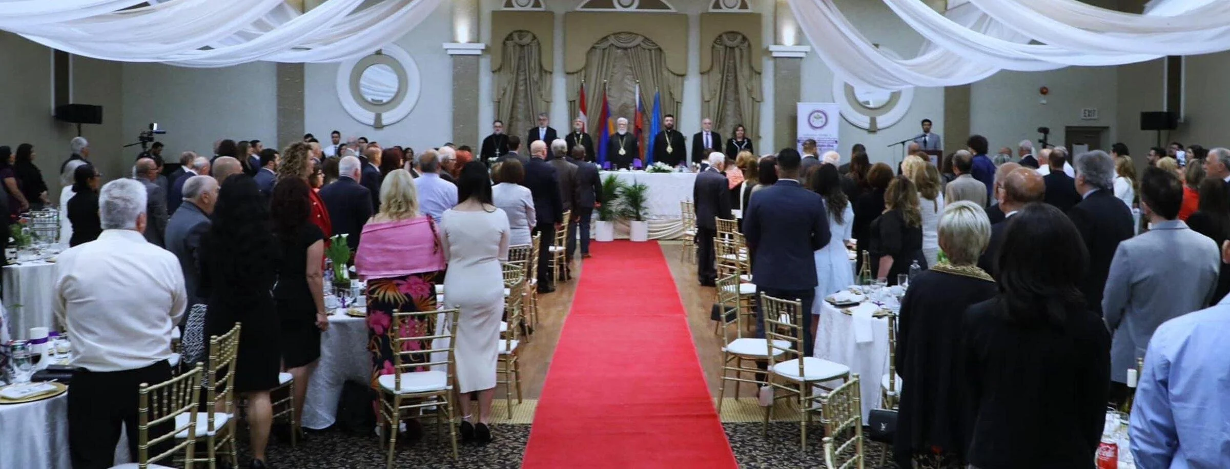 An Official Banquet in Honor of His Holiness Catholicos Aram I in Cambridge
