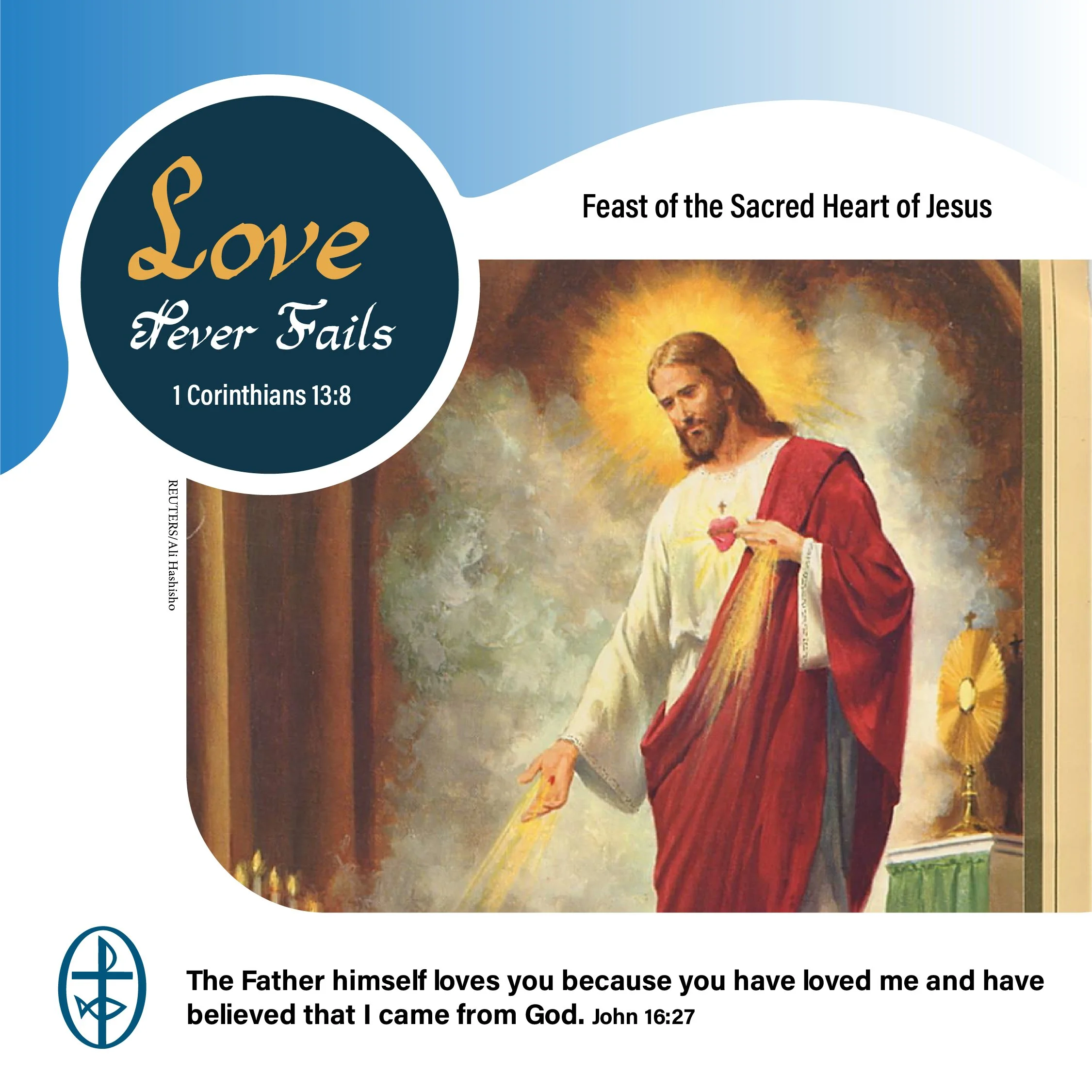 Feast of the Sacred Heart of Jesus - 16  June