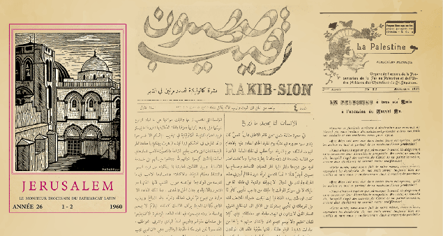 The Latin Patriarchate of Jerusalem’s Publications Soon on Gallica