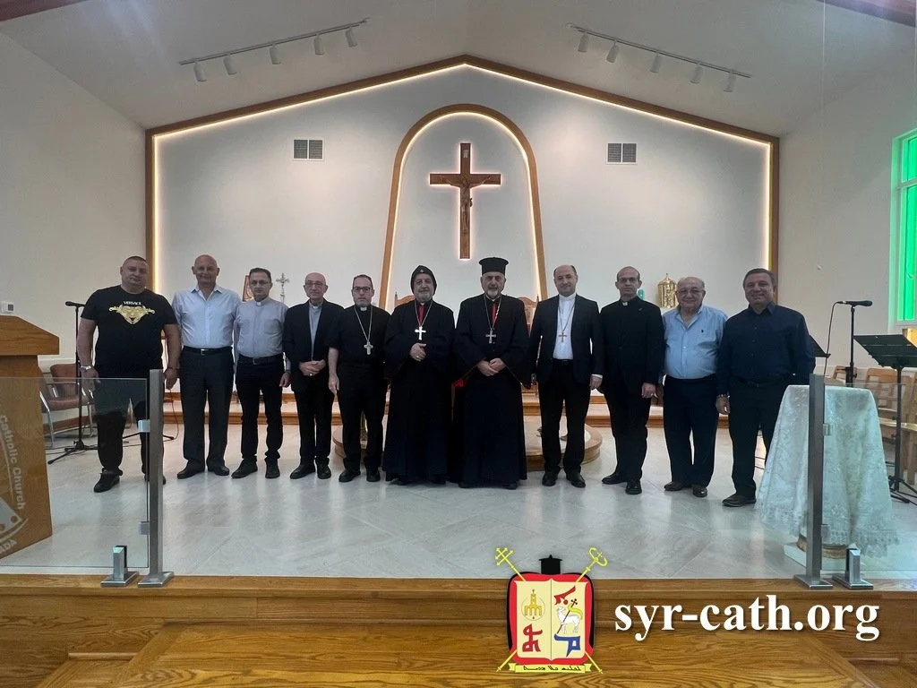 غبطة البطريرك مار اغناطيوس يوسف الثالث يونان يزور كنيسة سيّدة النجاة السريانيّة الكاثوليكيّة الجديدة في مدينة أوكفيل – تورونتو، كندا
