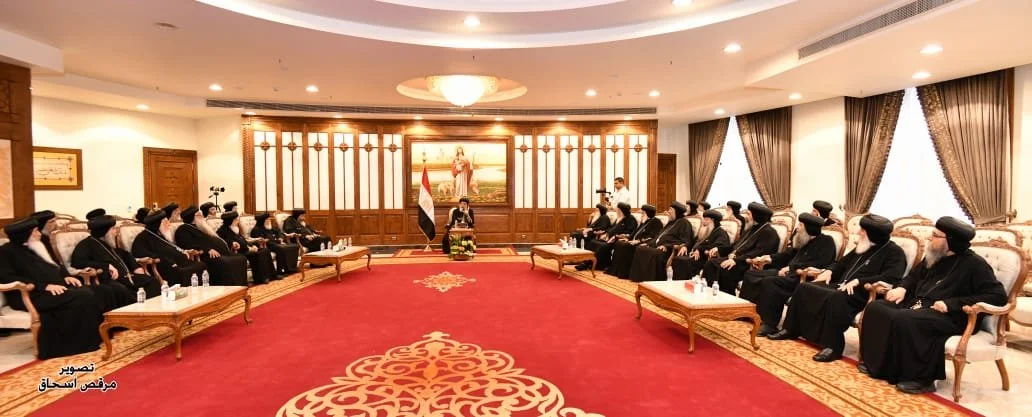 عودة قداسة البابا تواضروس الثاني إلى القاهرة