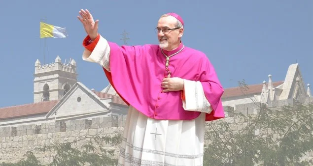 غبطة البطريرك بييرباتيستا بيتسابالا كاردينالًا للكنيسة الكاثوليكيّة