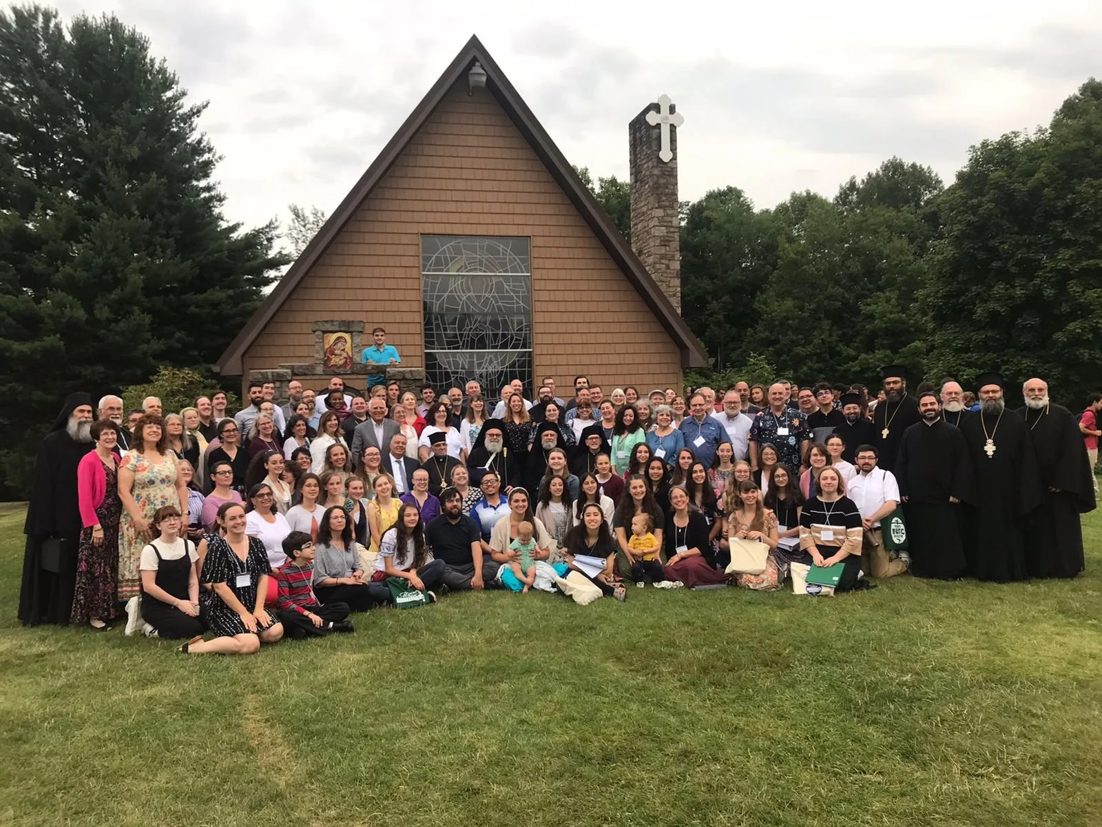 His Beatitude Patriarch John X Celebrates Vespers in the Antiochian Village in Pennsylvania
