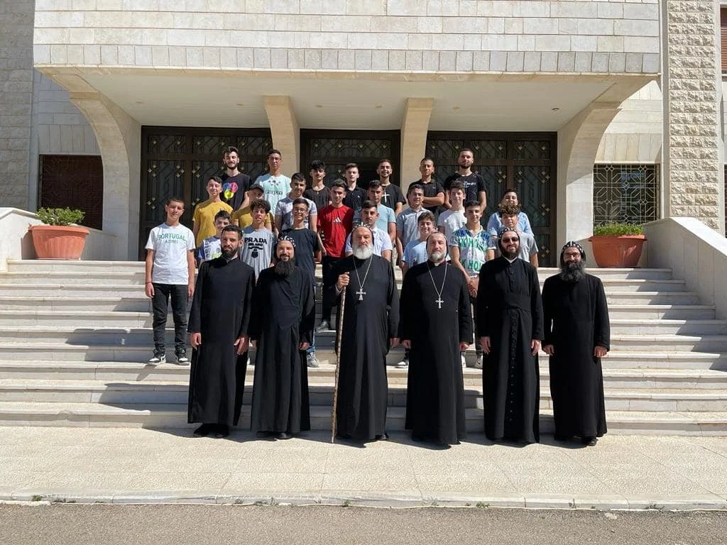 قداسة البطريرك مار إغناطيوس أفرام الثاني يفتتح دورة دراسيّة لإعداد شمامسة تقيمها إكليريكيّة مار أفرام السرياني اللّاهوتيّة في معرة صيدنايا، سوريا