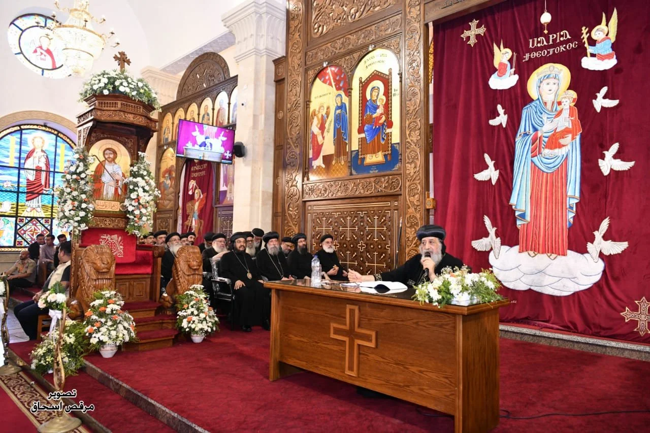 قداسة البابا تواضروس الثاني يلقي عظته الأسبوعيّة في اجتماع الأربعاء الأسبوعي