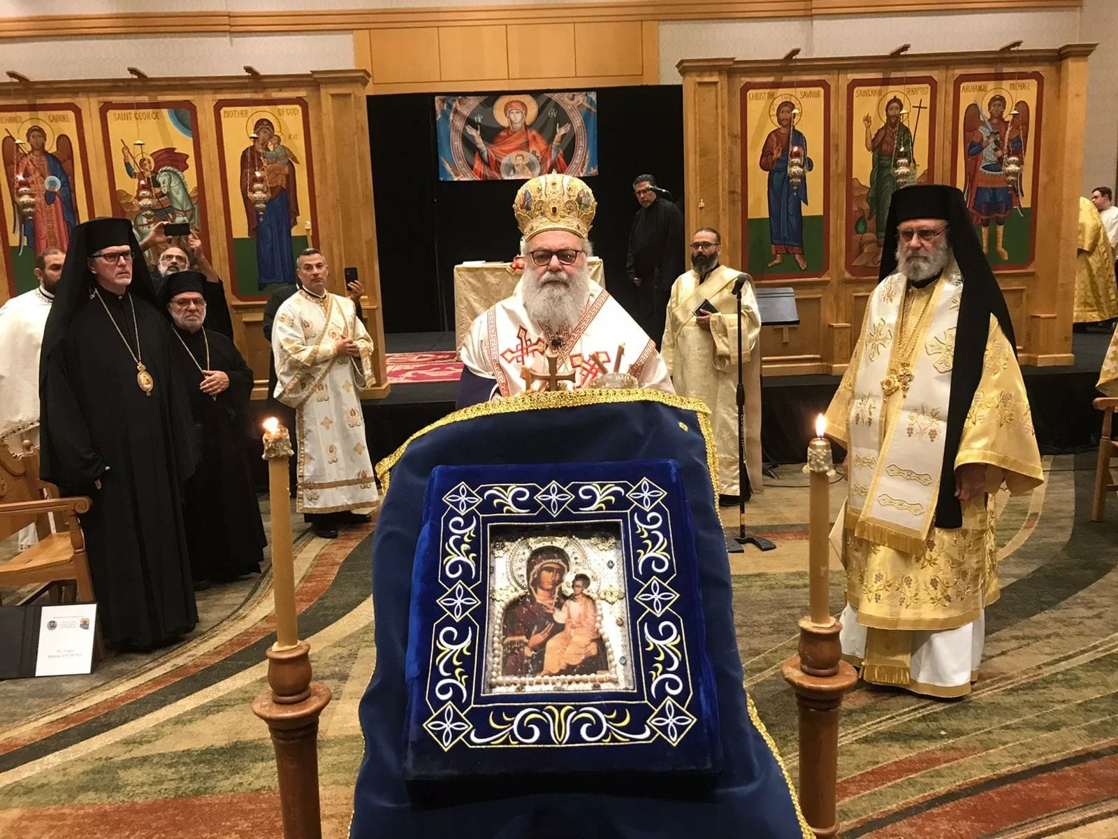 His Beatitude Patriarch John X Presides Over the Divine Liturgy at in Phoenix - Arizona