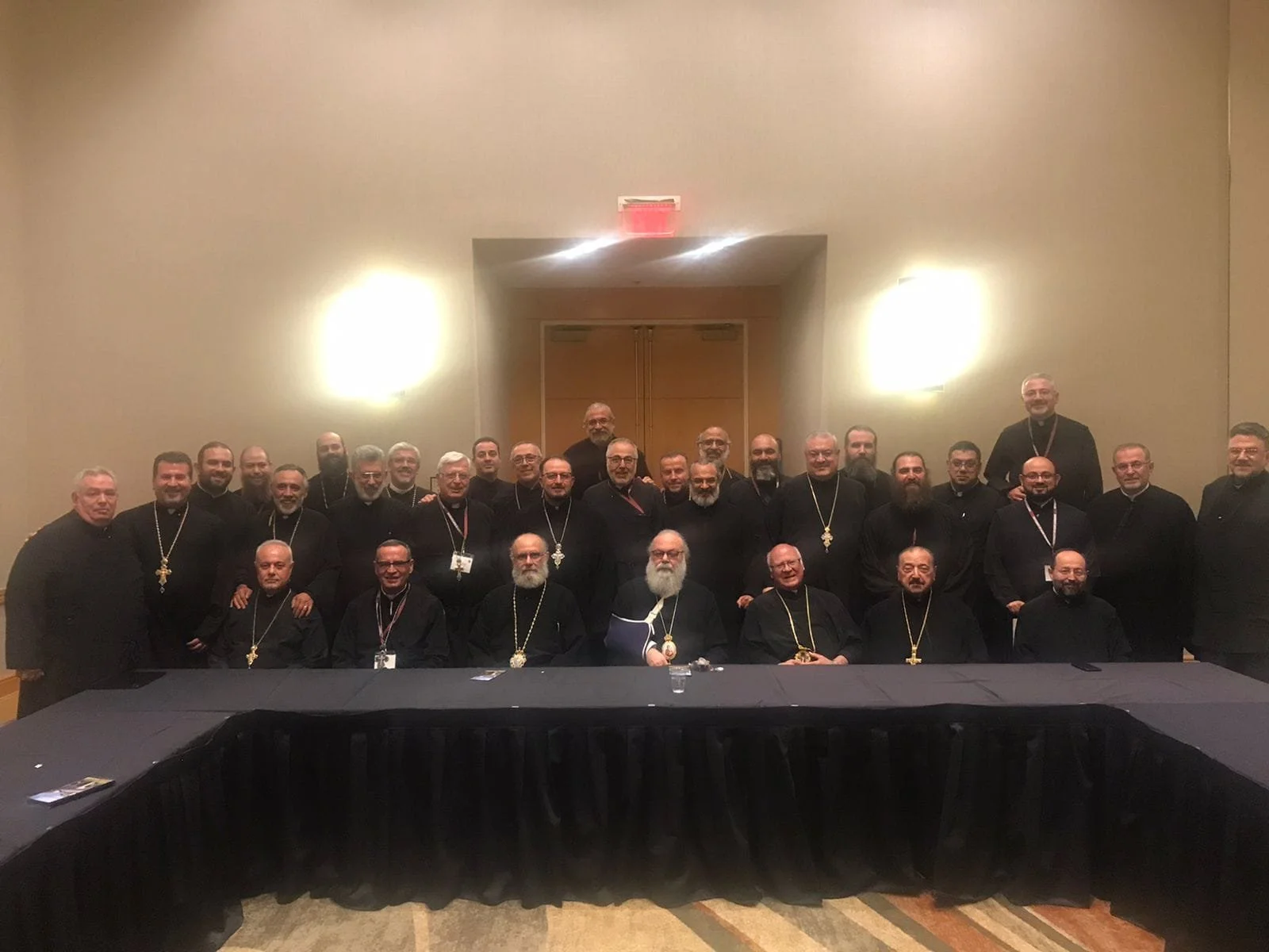 His Beatitude Patriarch John X Meets Balamand’s Institute of Theology Graduates in the Archdiocese of North America 
