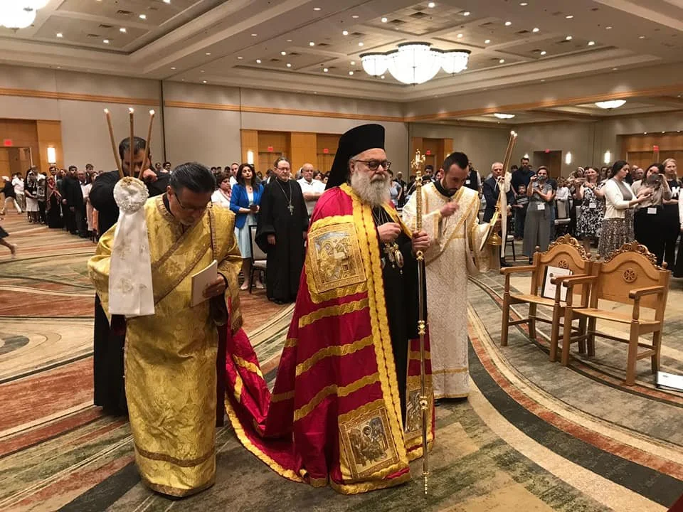 غبطة البطريرك يوحنّا العاشر من الولايات المتّحدة