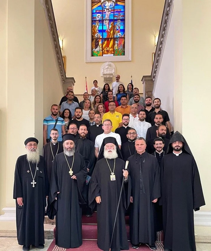 His Beatitude Pope Theodoros II Receives a Delegation of Academicians from ATIME