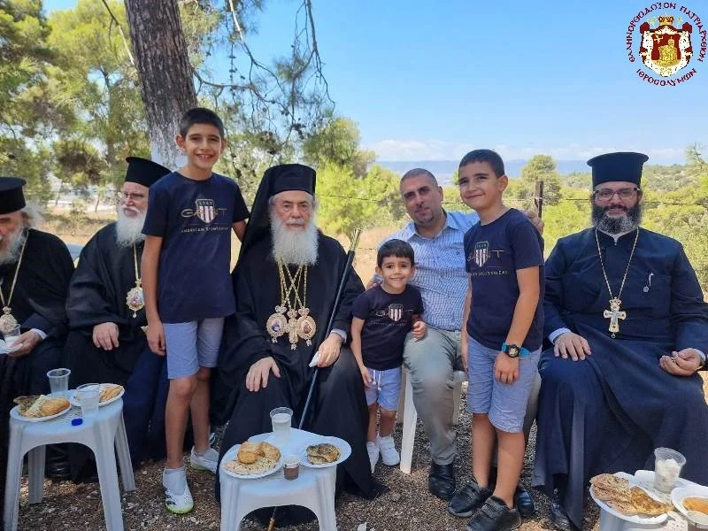 His Beatitude Patriarch Theophilos III Celebrates the Feast of the Prophet Elijah in the Community of Maaloule