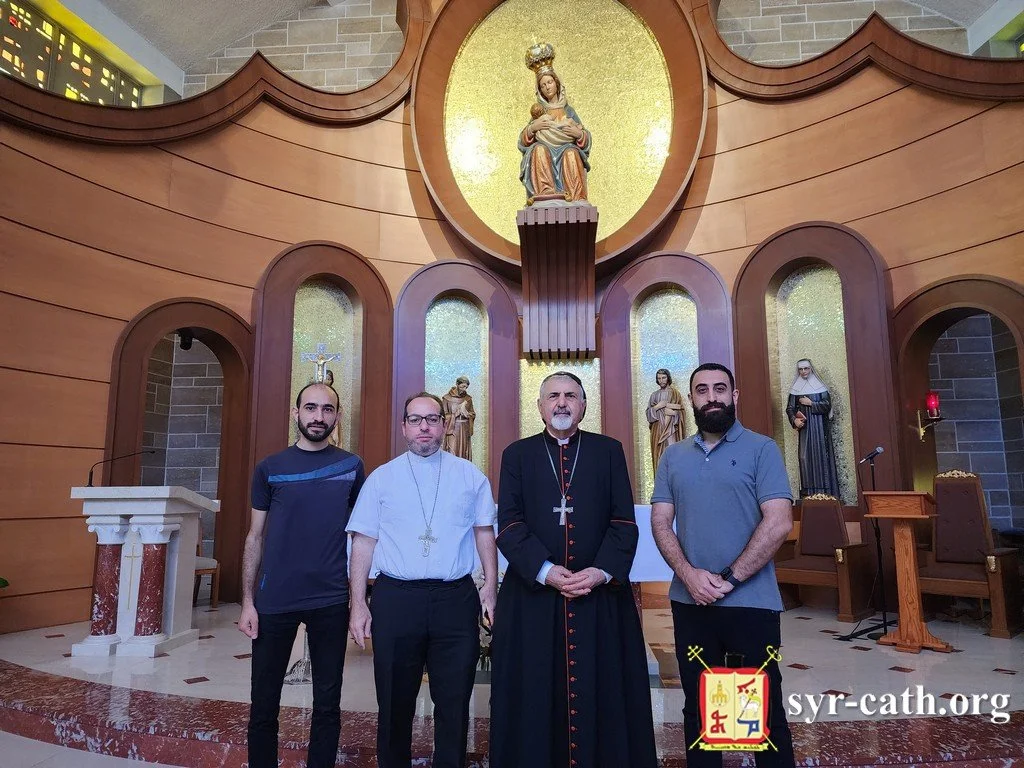 غبطة البطريرك مار اغناطيوس يوسف الثالث يونان يزور كنيسة السيّدة العذراء مريم في مدينة سانت أوغستين التاريخيّة، فلوريدا - الولايات المتّحدة الأميركيّة