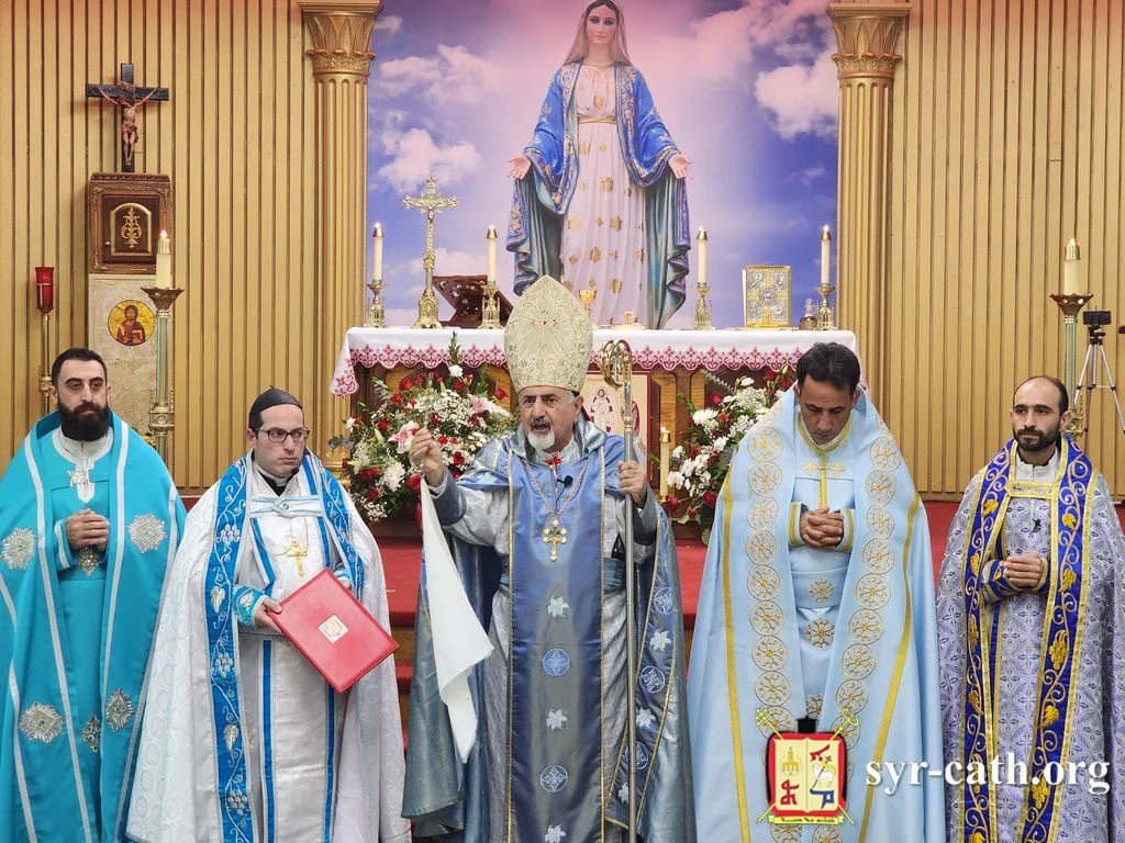 غبطة البطريرك مار اغناطيوس يوسف الثالث يونان يحتفل بقدّاس عيد التجلّي في كنيسة سيّدة السلام في جاكسونفيل - فلوريدا، الولايات المتّحدة الأميركيّة