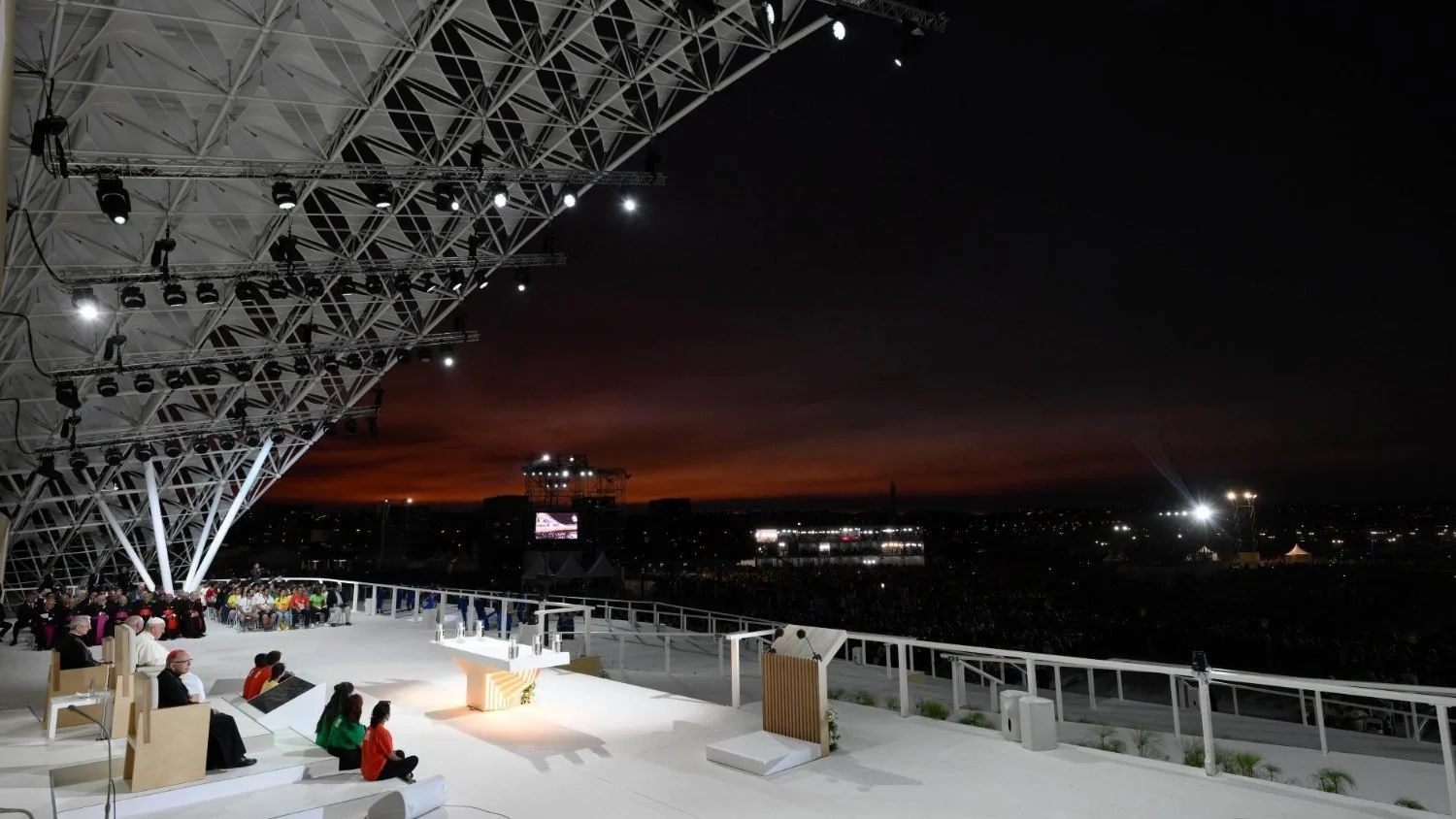 His Holiness Pope Francis at WYD Vigil: Joy is missionary and requires training