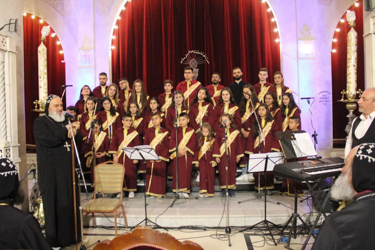 His Holiness Patriarch Mor Ignatius Aphrem II Attends a Recital Performed by St. Aphrem Choir from Aleppo