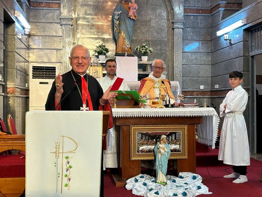 غبطة البطريرك الكاردينال لويس روفائيل ساكو يزور زاخو ودهوك