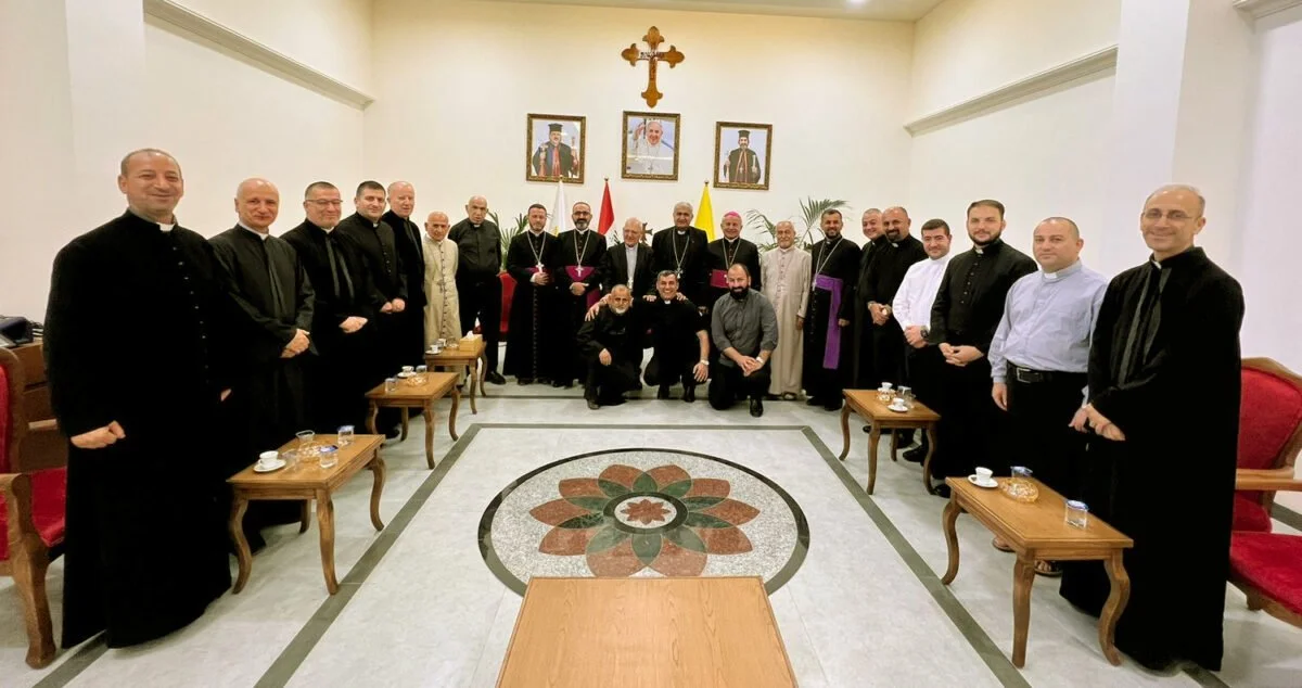 غبطة البطريرك الكاردينال لويس روفائيل ساكو يزور كرمليس وقره قوش والموصل