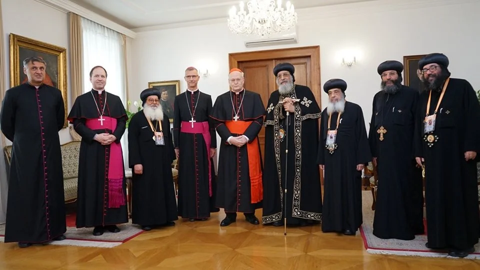 قداسة البابا تواضروس الثاني يزور رئيس أساقفة المجر