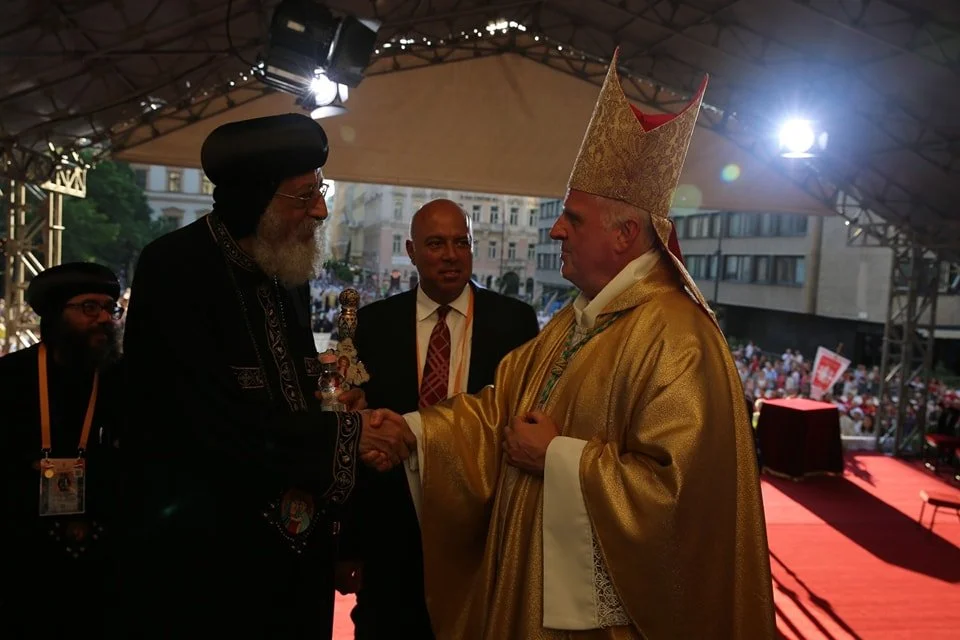 قداسة البابا تواضروس الثاني يحضر قدّاس ذكرى القدّيس شتيڤن