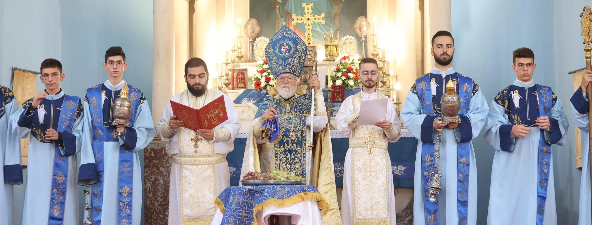 The Feast of Assumption of the Virgin Mary in Antelias, Lebanon 