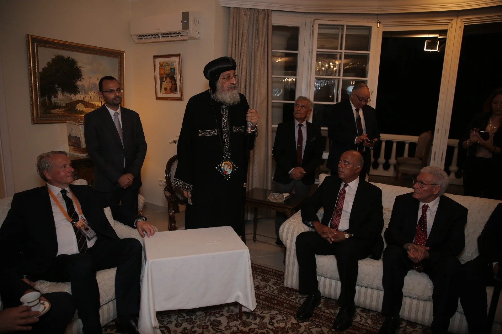 The Speech of His Holiness Pope Tawadros II at the Egyptian Embassy's Dinner in Budapest