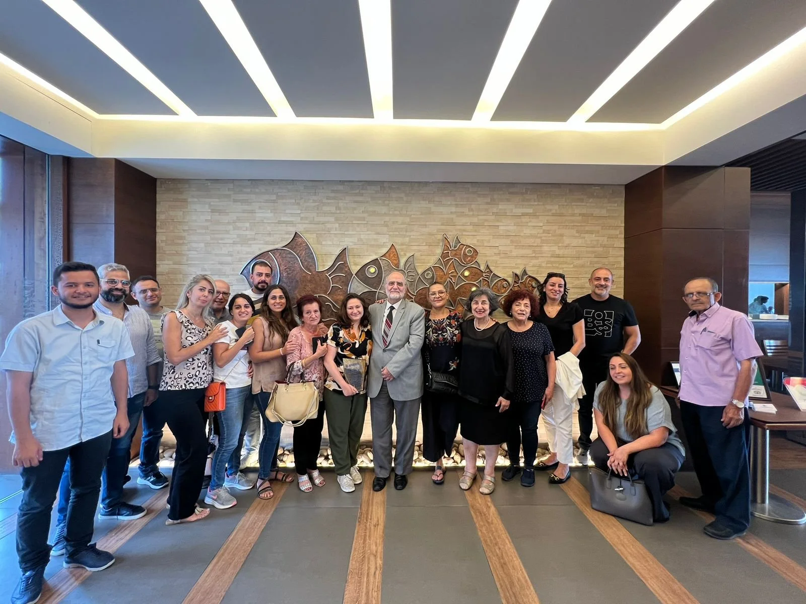 The Middle East Council of Churches Bids Farewell to the Financial Director Mrs. Manal Bechara Bou Habib After Eight Years of Service