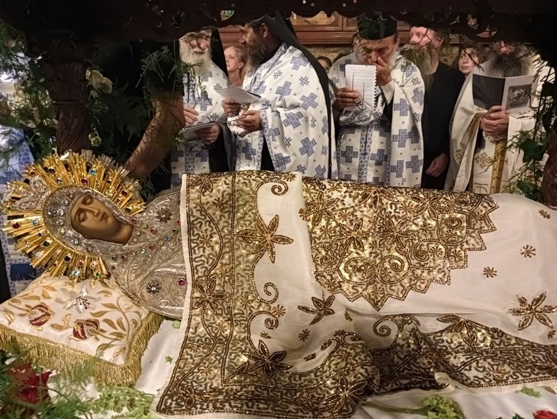 The Service of the Lamentations of the Theotokos at the Greek Orthodox Patriarchate of Jerusalem