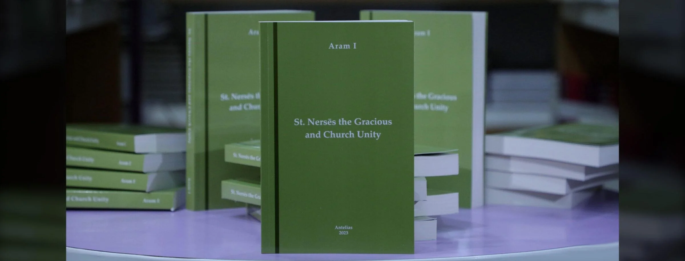 The Second Edition of “St. Nerses the Gracious and Church Unity” By His Holiness Catholicos Aram I Is Released