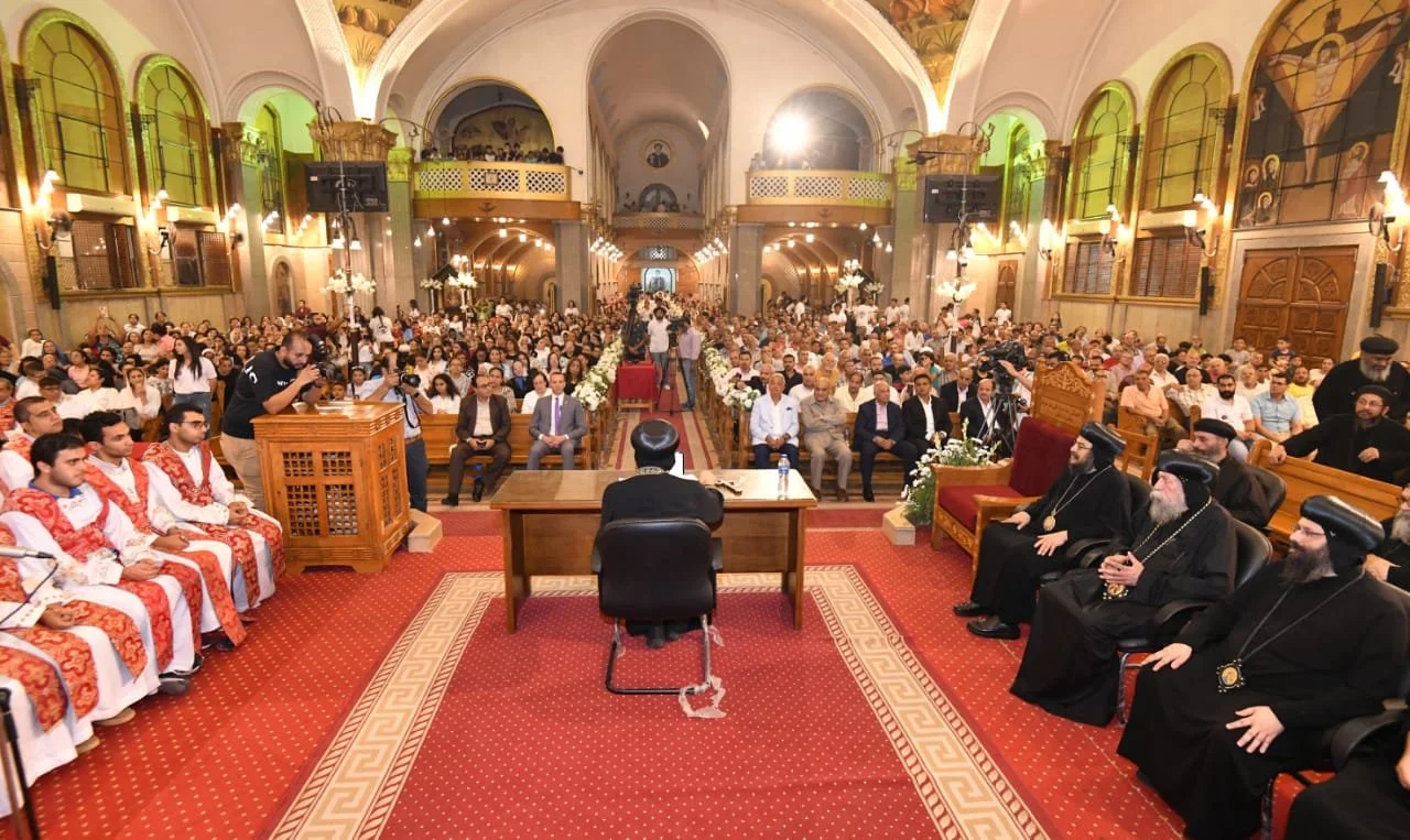 قداسة البابا تواضروس الثاني يلقي عظته الأسبوعيّة في اجتماع الأربعاء الأسبوعي