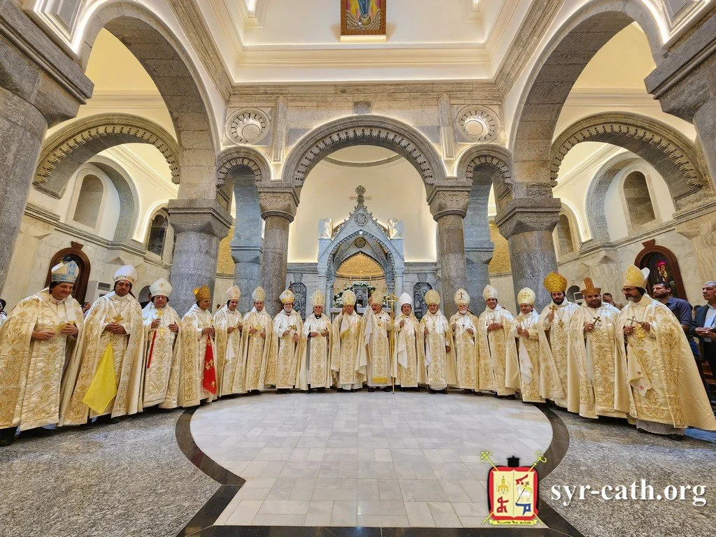 غبطة البطريرك مار اغناطيوس يوسف الثالث يونان يحتفل بالقدّاس الإلهي لمناسبة افتتاح أعمال السينودس السنوي العادي لأساقفة الكنيسة السريانيّة الكاثوليكيّة الأنطاكيّة