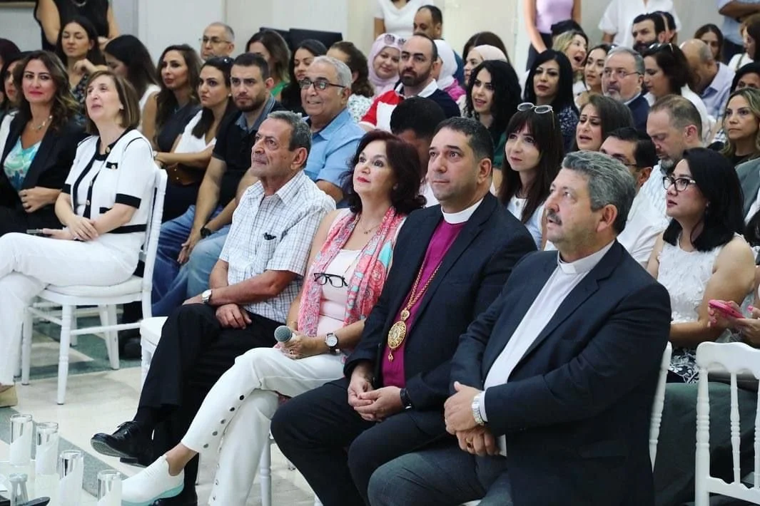 His Eminence Archbishop Hosam Naoum Visits the Ahliyya and Mutran School in Amman