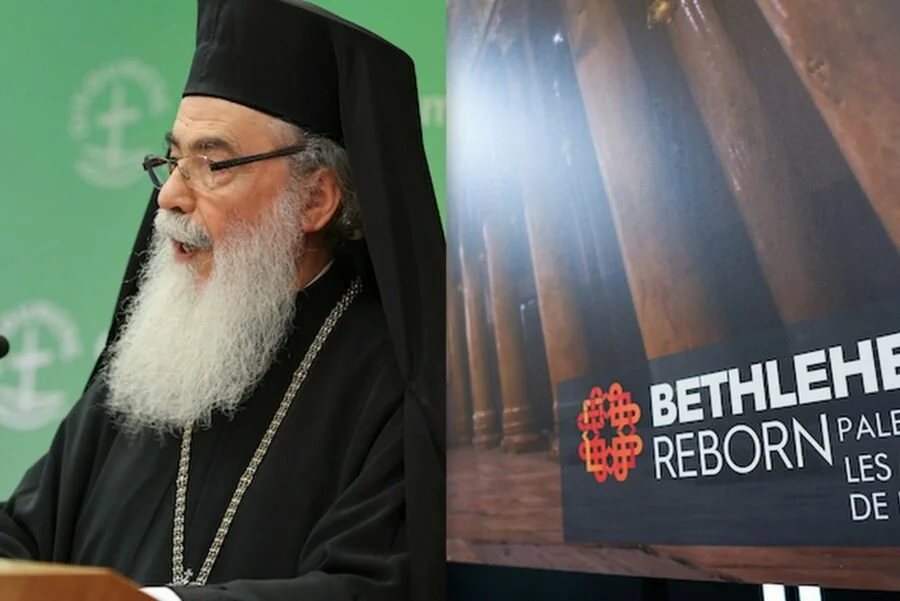 His Beatitude Patriarch Theophilos III Leads the Opening Ceremony for ‘Bethlehem Reborn Palestine: The Wonders of the Nativity’ Exhibition in Geneva