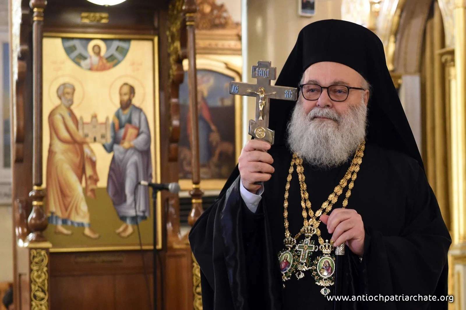 غبطة البطريرك يوحنّا العاشر يترأّس القدّاس الإلهي لمناسبة عيد رفع الصليب الكريم في كنيسة الصليب المقدّس في القصاع - دمشق