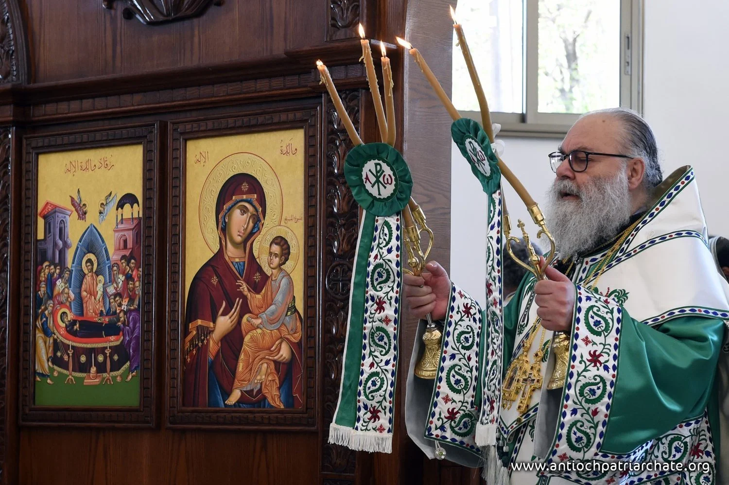 فيديو - كلمة غبطة البطريرك يوحنّا العاشر في خدمة تدشين كنيسة رقاد السيّدة في قرية صايا التابعة لأبرشيّة اللّاذقيّة في طرطوس، سوريا