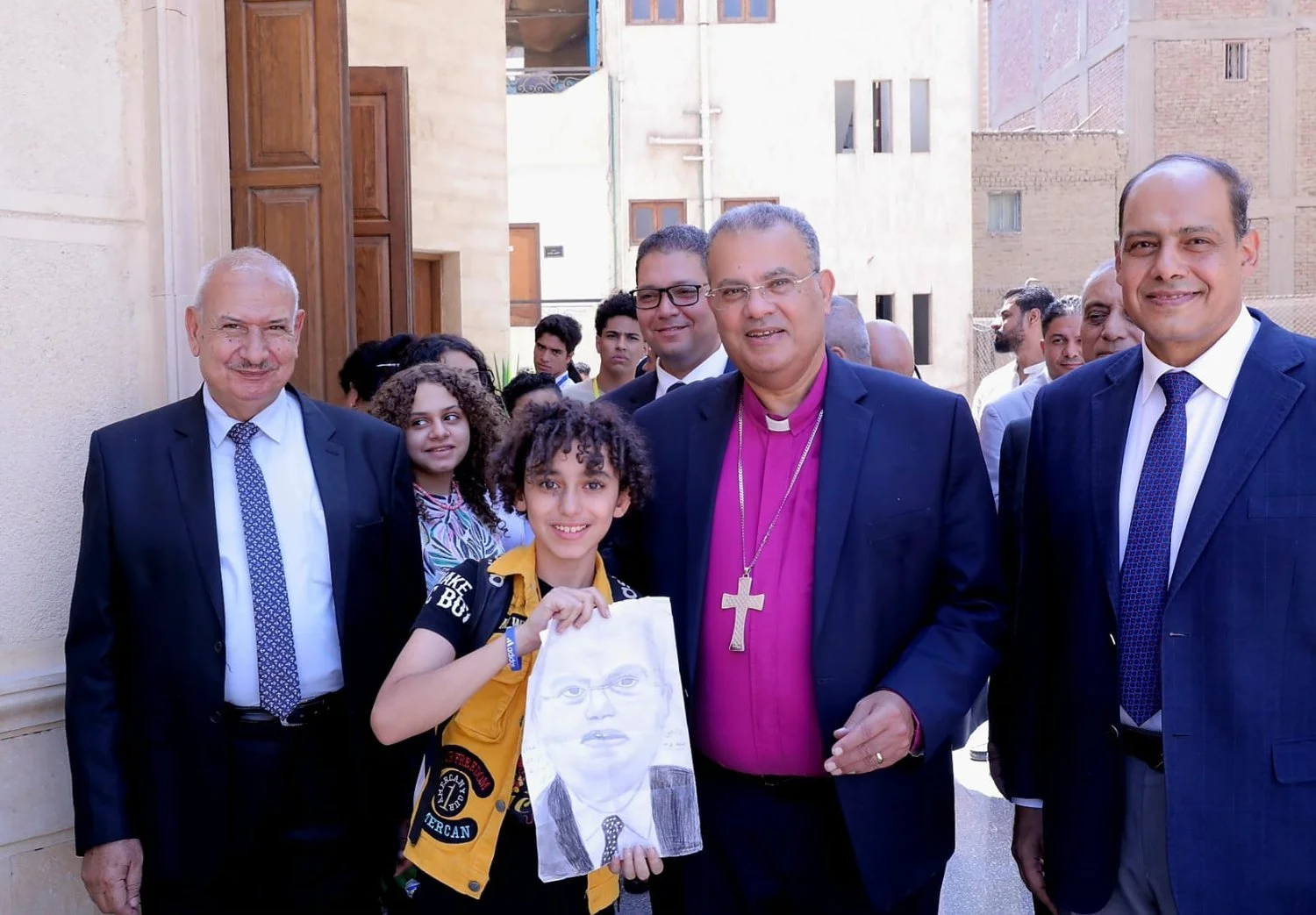 في بداية جولته الرعويّة في صعيد مصر، الدكتور القسّ أندريه زكي يشارك في احتفاليّة لجنة التربية بالكنيسة الإنجيليّة في ملوي المنيا