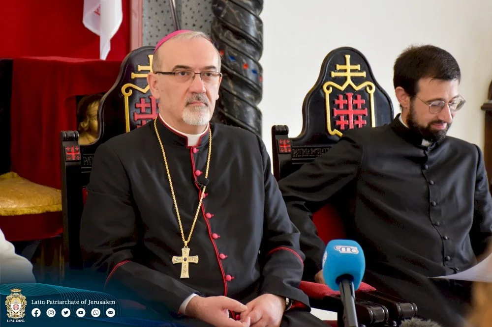 Video - His Beatitude Patriarch Cardinal Pierbattista Pizzaballa Holds a Press Conference on the Occasion of His Elevation to the College of Cardinals of the Catholic  Church  