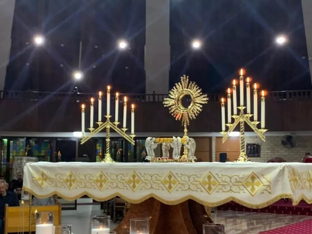 غبطة البطريرك الكردينال مار بشارة بطرس الرَّاعي يشارك في ساعة سجود وصلاة على نيّة لبنان في كنيسة سيّدة لبنان في سيدني