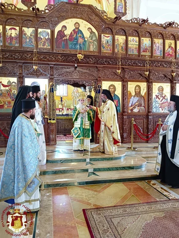 His Beatitude Patriarch Theophilos III Celebrates the Feast of the Nativity of the Theotokos 
